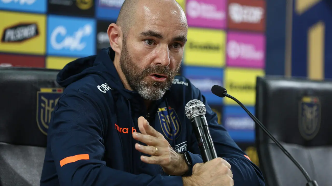 Fotograf&iacute;a de archivo del seleccionador de Ecuador, el espa&ntilde;ol F&eacute;lix S&aacute;nchez, quien este lunes ha hecho un an&aacute;lisis de lo que esperan a sus pupilos en la Copa Am&eacute;rica de Estados Unidos, que comienza el 20 de junio. EFE/ Jos&eacute; J&aacute;come