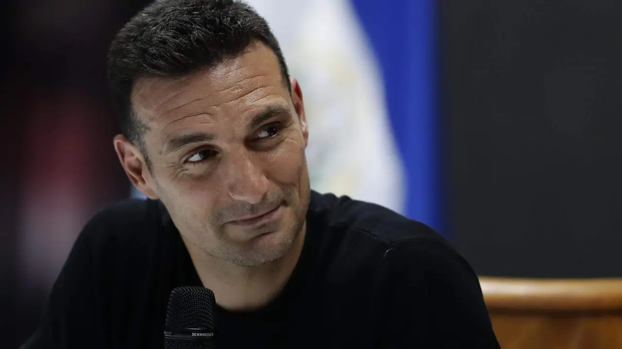 El seleccionador de Argentina, Lionel Scaloni, en una fotograf&iacute;a de archivo. EFE/Rodrigo Sura