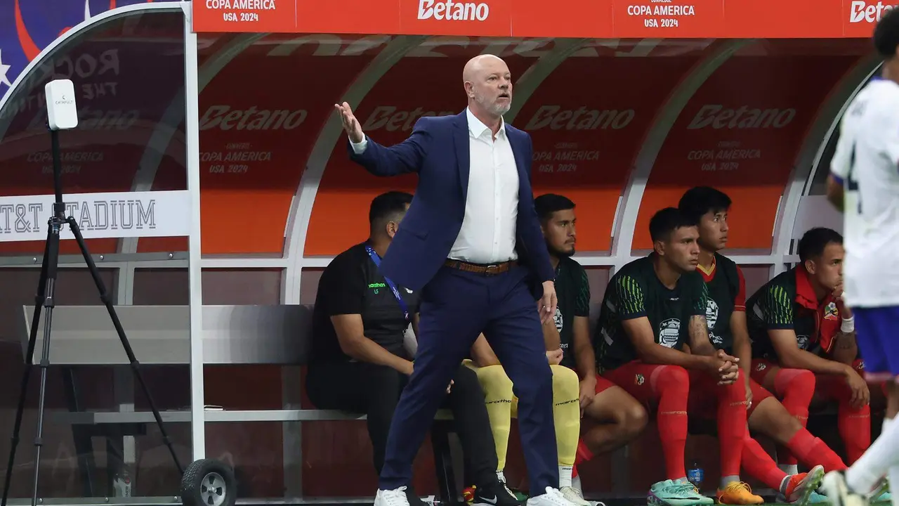 El entrenador de Bolivia Antonio Carlos Zago en la Copa Am&eacute;rica 2024. EFE/EPA/KEVIN JAIRAJ