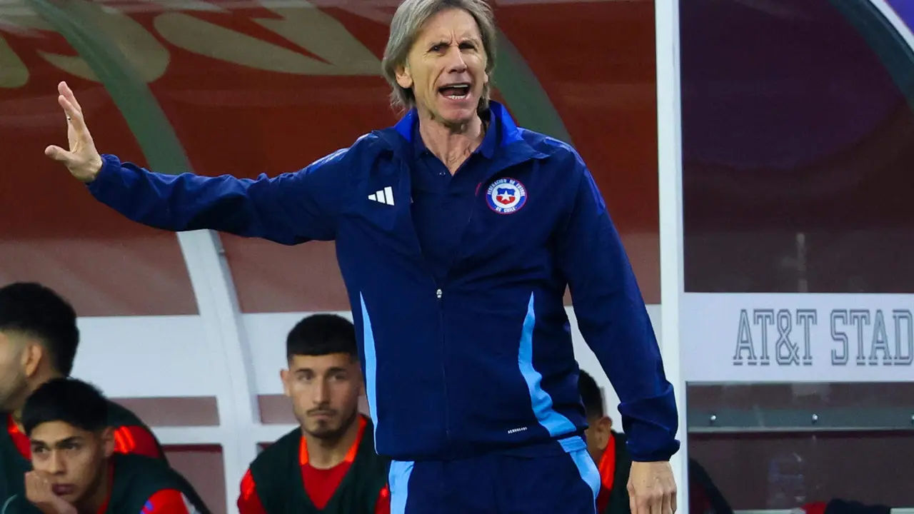 En la imagen el entrenador de Chile, Ricardo Gareca. EFE/EPA/KEVIN JAIRAJ