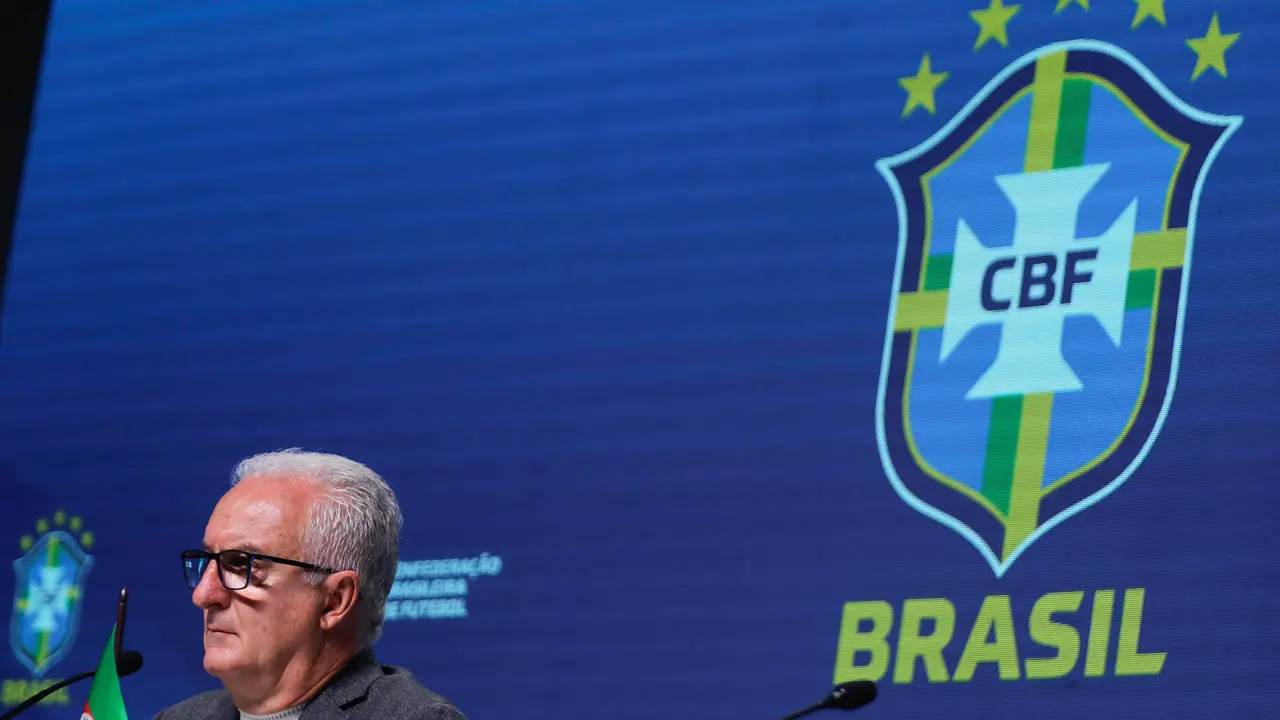 Imagen de archivo del seleccionador de Brasil, Dorival J&uacute;nior, quien este jueves declar&oacute; en Las Vegas a periodistas que no ha visto en la Copa Am&eacute;rica de Estados Unidos a una selecci&oacute;n que juegue mucho mejor que la suya. EFE/ Andr&eacute; Coelho