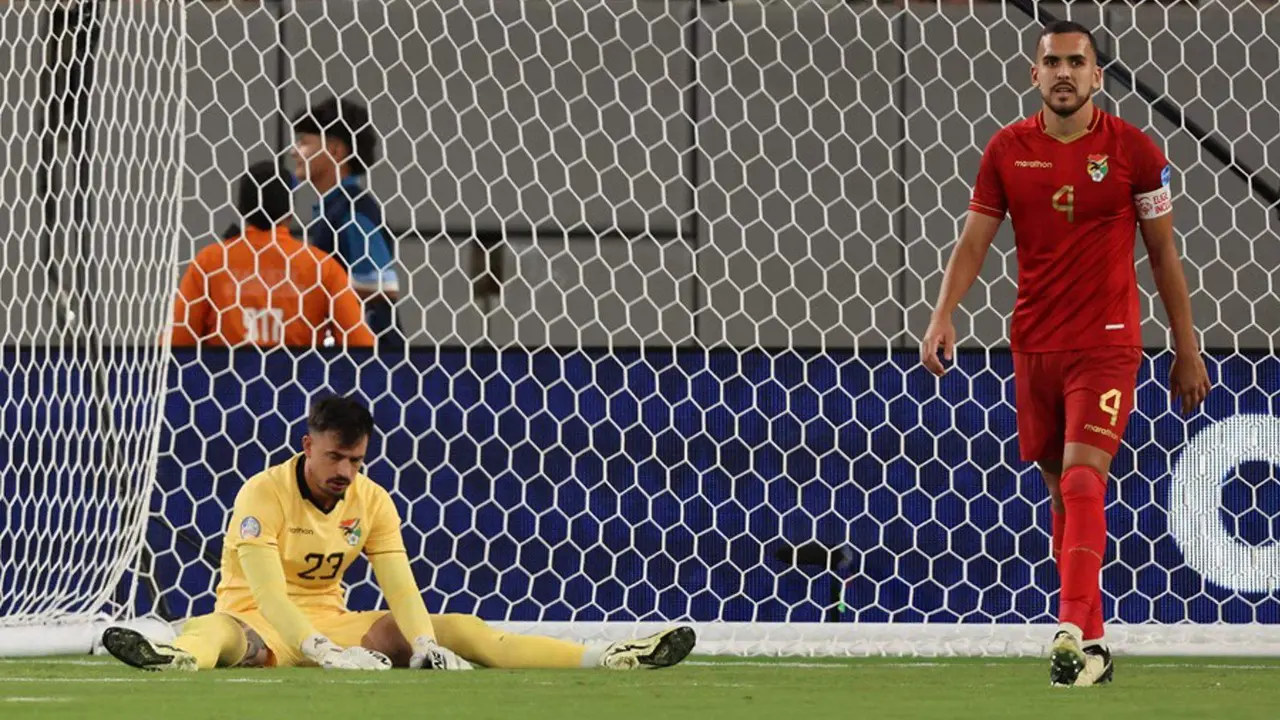 El portero de Bolivia Guillermo Viscarra en la Copa Am&eacute;rica. EFE/EPA/JUSTIN LANE