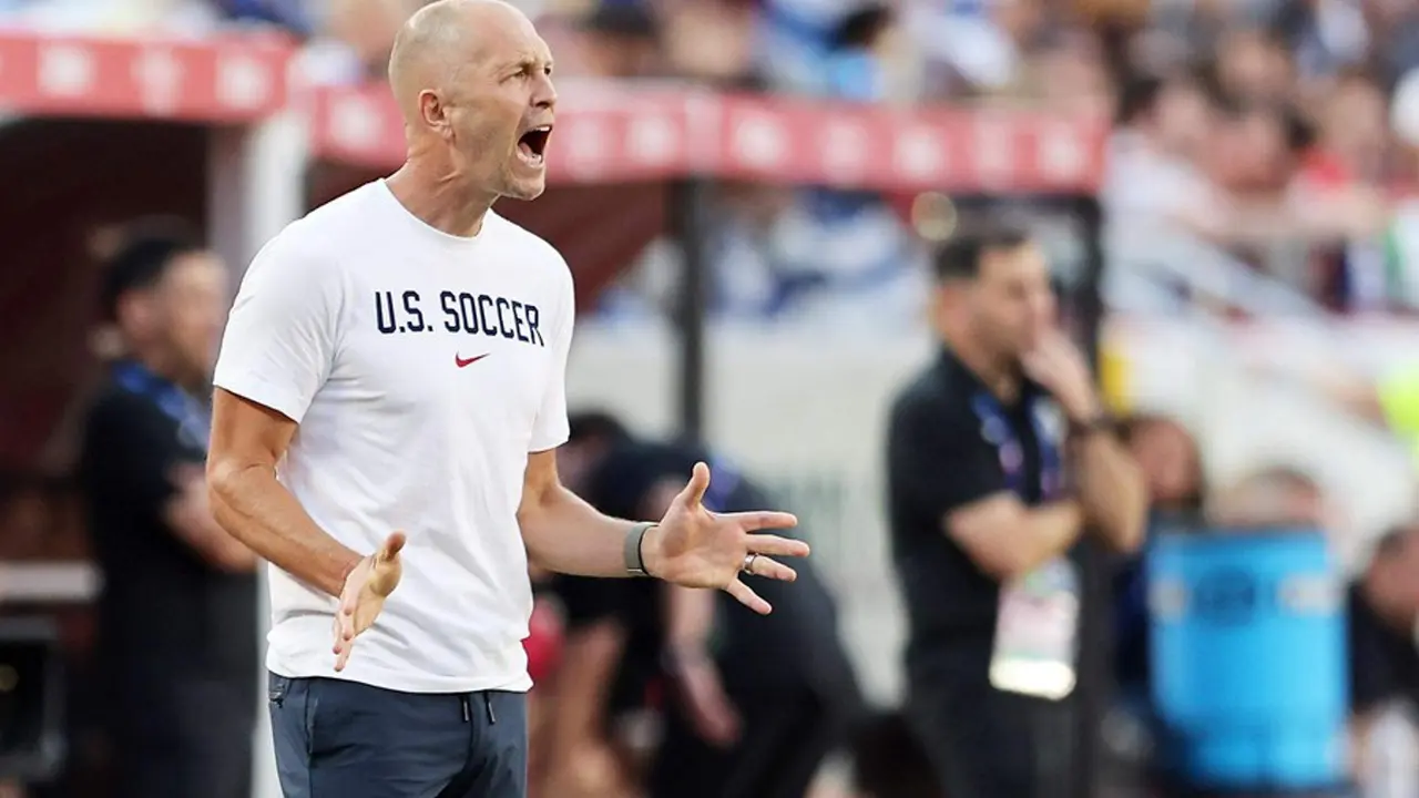 El entrenador Gregg Berhalter de Estados Unidos. EFE/EPA/WILLIAM PURNELL